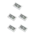 thumbnail image 1 of Bearachild mini digital lcd termómetro sensor detector multifuncional con pilas medidor de alta precisión instrumento blanco Type2 NO2, 1 of 6