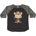 thumbnail image 3 of Inktastic Monkey Boys or Girls Toddler T-Shirt, 3 of 5