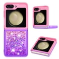 thumbnail image 1 of Funda para Samsung Galaxy Z Flip 6 5G Transparente con Brillos Carcasa Protectora Antigolpes con Glitter Brillante, 1 of 5