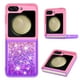 thumbnail image 1 of Funda para Samsung Galaxy Z Flip 6 5G Transparente con Brillos Carcasa Protectora Antigolpes con Glitter Brillante, 1 of 5