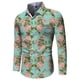 thumbnail image 3 of Camisa hawaiana nueva para hombre, camisa de manga larga con flores en 3D, camisa de fiesta con solapa de gran tamaño, ropa de verano para mujer, blusas con botones 2024, 3 of 4