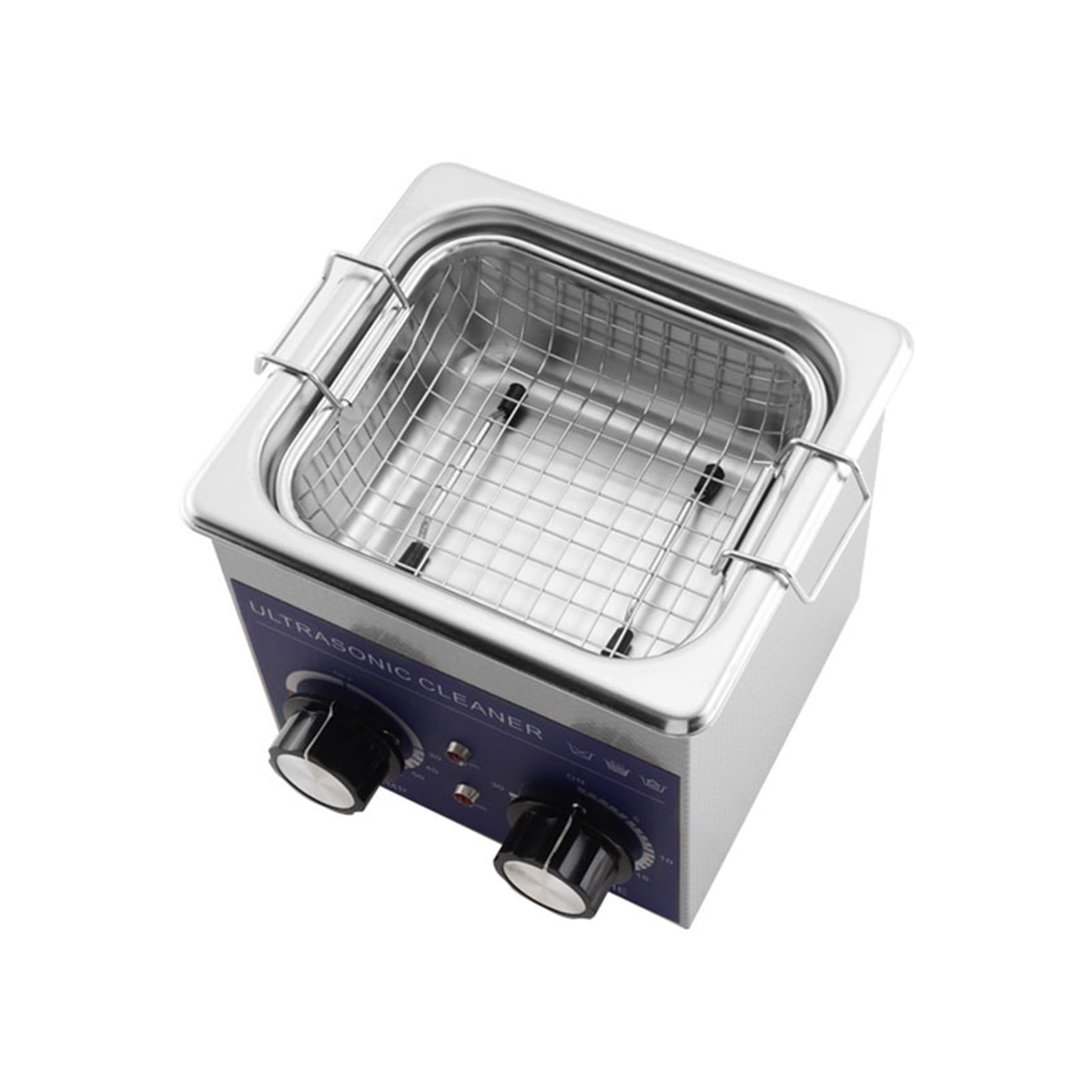 2L 60W Portable Ultrasonic Cleaner, Ultrasonic Jewelry Cleaner, With Heater Timer, Glasses Dental Nozzle Hardware 20-80 ,Strong Cleaning