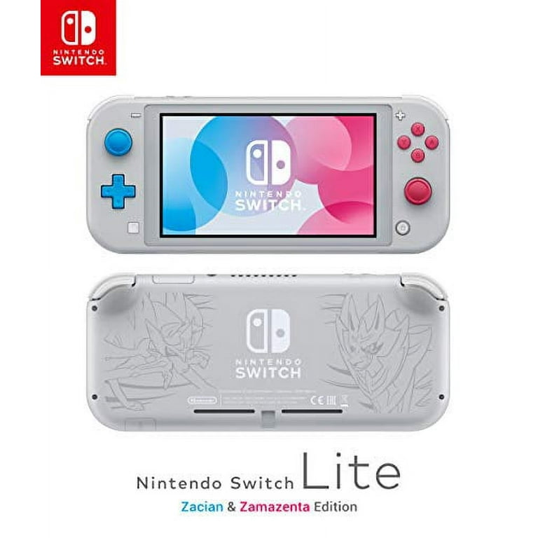 Nintendo Switch Lite Console, Zacian & Zamazenta Edition