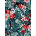 thumbnail image 4 of Ma Croix Mens Lightweight Hawaiian Tropical Print Button Down Shirt, 4 of 7
