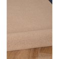 thumbnail image 2 of Linon Athena 2'6" x 12' Transitional Wool Runner Rug in Cork and Blue, 2 of 5