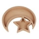 thumbnail image 5 of Bandeja De Madera Eid, Diseño De Estrella Y Luna, Forma Linda, Material De Boj Multifuncional, Hermosa Y Práctica Bandeja De Postre De Madera Eid Para El Hogar, 5 of 7