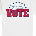 thumbnail image 3 of Peanuts - Vote Snoopy - Men's Short Sleeve Graphic T-Shirt, 3 of 6