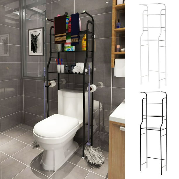3-Tier Space Saver Toilet Free Standing Metal Over the Toilet Storage
