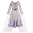 thumbnail image 7 of Queen Amaya Costume Dress for Girls Christmas Party Cosplay Outfits with Crown, 3T-12Y, 7 of 7