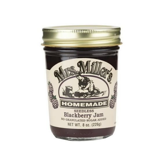 (Price/Case)Mrs. Miller's No Sugar Seedless Blackberry Jam 12/8oz, 571504
