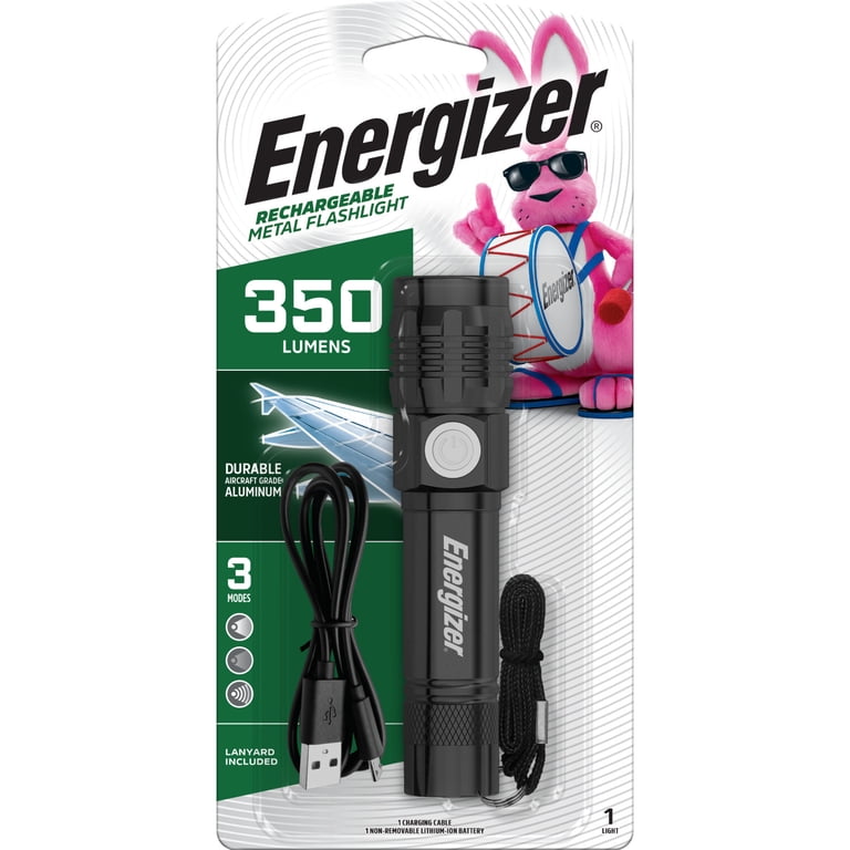 350 lumen rechargeable flashlight Energizer LED Rechargeable Flashlight