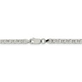 thumbnail image 4 of 925 Sterling Silver 3.75mm Flat Anchor Chain 16 Inch, 4 of 5
