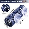 thumbnail image 2 of Túnel para Betta Abizoo Azul Marino para Betta, Guppies y Camarones, 2 of 7
