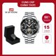 thumbnail image 4 of De pulsera Relojes de pulsera de cuarzo de lujo para hombre, reloj informal de negocios, reloj luminoso de moda, reloj resistente al agua de acero inoxidable, 4 of 8