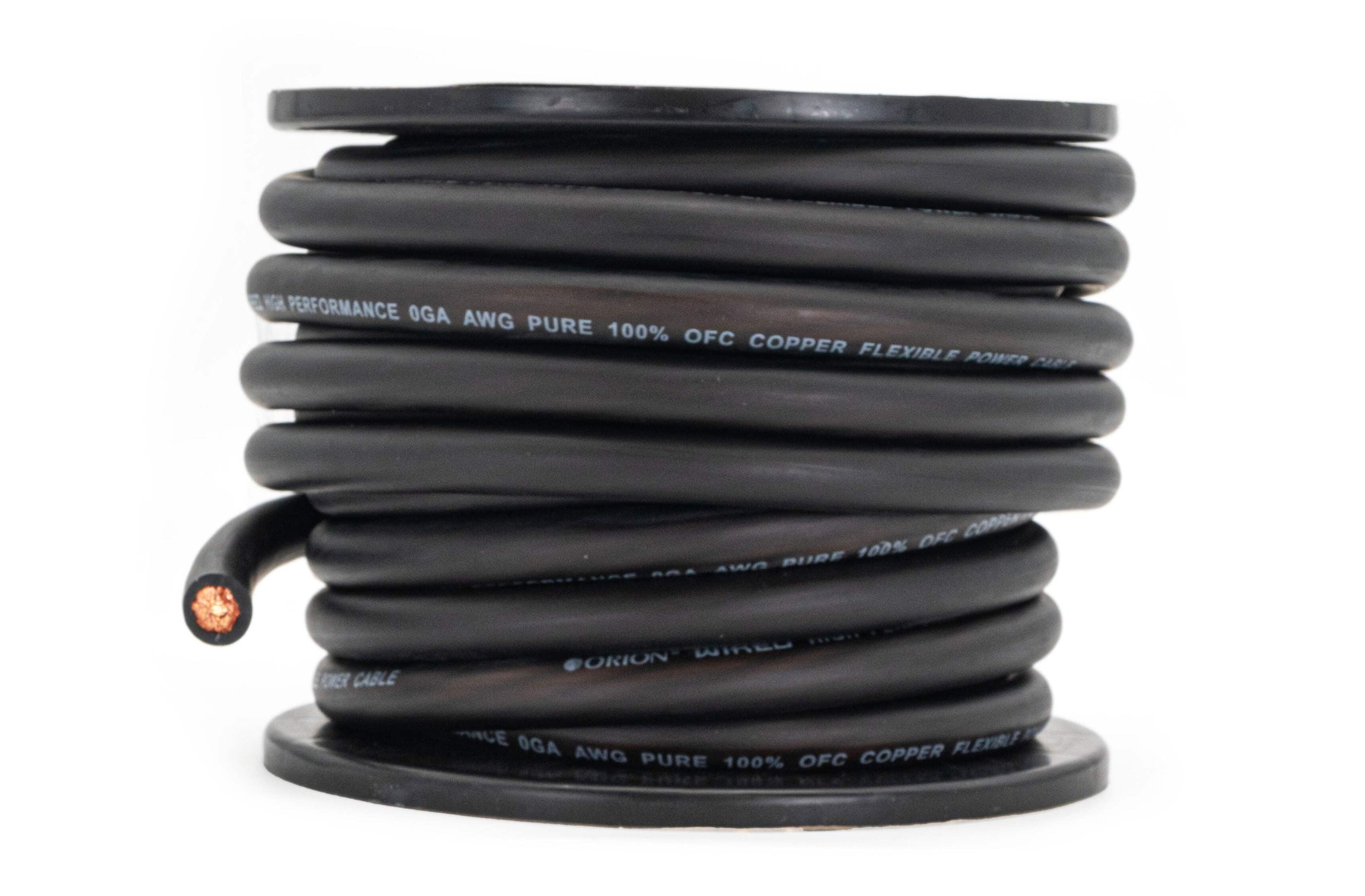 Orion XTR 100% Copper Wire 0 Gauge 50 ft Frost