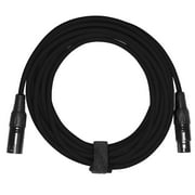(10) Clutch 10' Sure-Fit XLR Female to XLR Male Microphone / Speaker Cables Package
