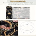thumbnail image 4 of Linen Drum Lampshades Golden Floral Branch Blossoms Dark Elegant Botanical Art 13"x13"x10" Light Shade for Table Lamps Floor Lamp Shades Lampshade Replacement Assembly Required, 4 of 8