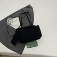 thumbnail image 3 of SPEKSEE Women Suede Shoulder Bag with Inner Pocket Tote Bag with Zipper Solid Color Satchel Bag for Work Travel, 3 of 18