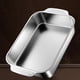 thumbnail image 1 of Bandeja para hornear profunda, bandeja para hornear de acero inoxidable resistente y duradera para cocinar y hornear de manera saludable sin revestimiento, extra profunda para contener más alimentos, 1 of 6
