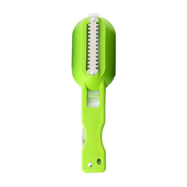 Dalazy Portable Fish Scales Skin Remover Scaler Fast Cleaning Fish Skin Stainless Steel Scraper Kitchenware Clean Peeler Tool