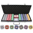 thumbnail image 2 of Versa Games 500 Piece Big Slick 11.5g Poker Chip Set, 2 of 3
