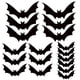 thumbnail image 1 of For Halloween Flying Bat Decor With Luminous Eyes Realistics Hanging Spookys Props for Window Tree Hanging Decor, 1 of 5