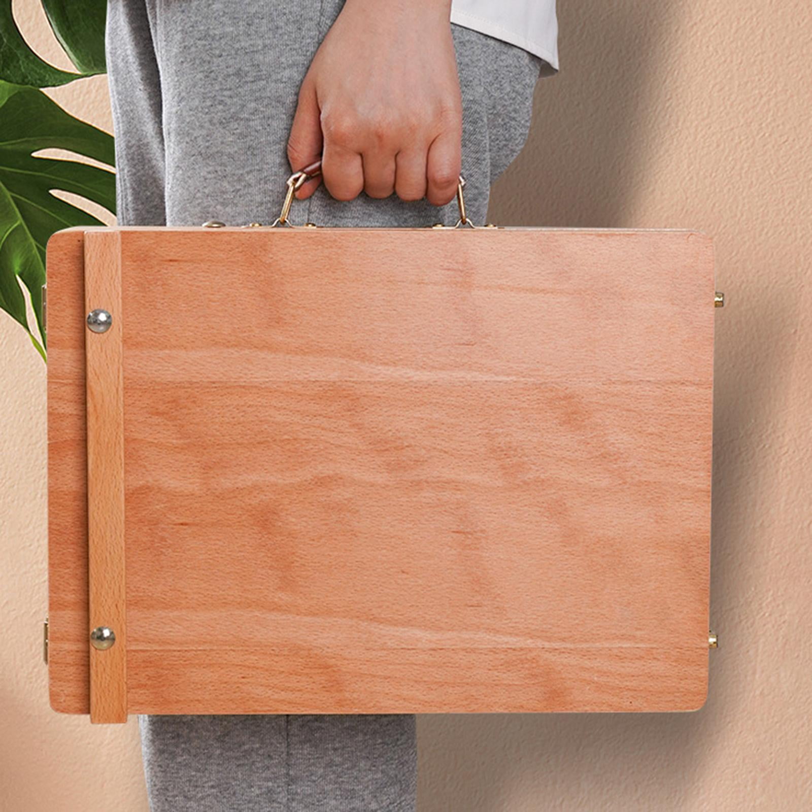 Adjustable Wood Table Easel, Premium Portable Wooden Desktop