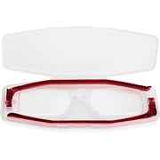 Nannini Italian Folding Travel Reading Glasses Red 1.5