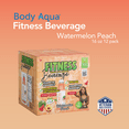 thumbnail image 6 of Body Aqua Body Aqua Diabetic Friendly Vitamin Drink Nutrition Drink Sampler Set, Aspartame-Free, Watermelon Peach, 16 fl oz, 12 Count, 6 of 6
