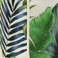 thumbnail image 4 of Vintage Blue Outdoor Decorative Printed Pillow 18 x 18 in Blue Green, 4 of 5