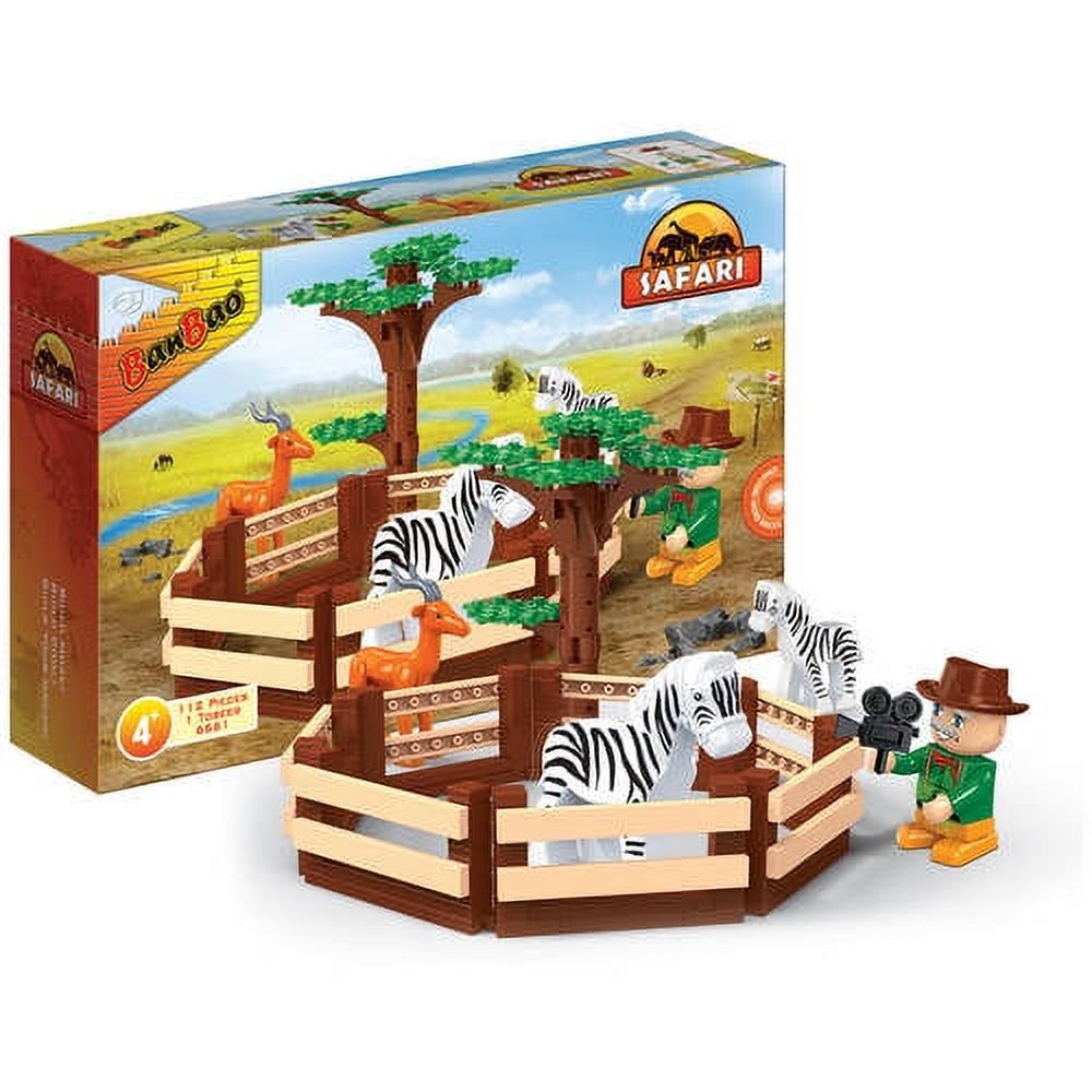 Safari Animal Pen (112pcs)