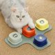 thumbnail image 3 of MEWOOFUN Dog Button Record Talking Pet Communication Vocal Training Interactive Toy Bell Ringer With Pad and Sticker Easy To Use ShopWise Round, 3 of 9