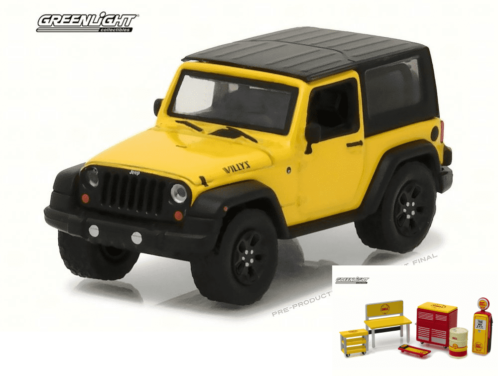 yellow jeep toy car
