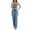 Blue, variant on Gkeoshab Womens Pajama Sets Women's 2026 Summer Ribbed Two Piece Loungewear Heart Print Cami Top & Wide Leg Pants Set Casual Comfortable Outfit
