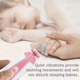 thumbnail image 4 of Baby Nail Trimmer, Electric Baby Nail Clipper, Baby Safe Nail File Kit with 6 Extra Replacement Pads - Pink, 4 of 8