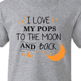 thumbnail image 4 of Inktastic I Love My Pops To The Moon and Back Youth T-Shirt, 4 of 5