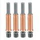 thumbnail image 1 of 4 Piezas de Garganta de Actualización Bimetálica Heatbreak para 3 Gargantas para Accesorios de Impresora 3D 3 Hotend, 1 of 7