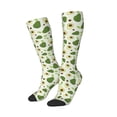 thumbnail image 2 of Haiem Green Avocado Socks, Funny Novelty Crazy Design Cotton Socks Sports Socks Knee High Socks For Men, Women,1Pairs - Gift For Working Friends, 2 of 8