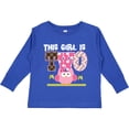 thumbnail image 3 of Inktastic 2nd Birthday Cute Owl 2 Year Old Girls Long Sleeve Toddler T-Shirt, 3 of 5