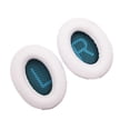 thumbnail image 2 of Almohadillas para Auriculares Methold Reemplazo de Cuero Blanco+Azul, 2 of 6