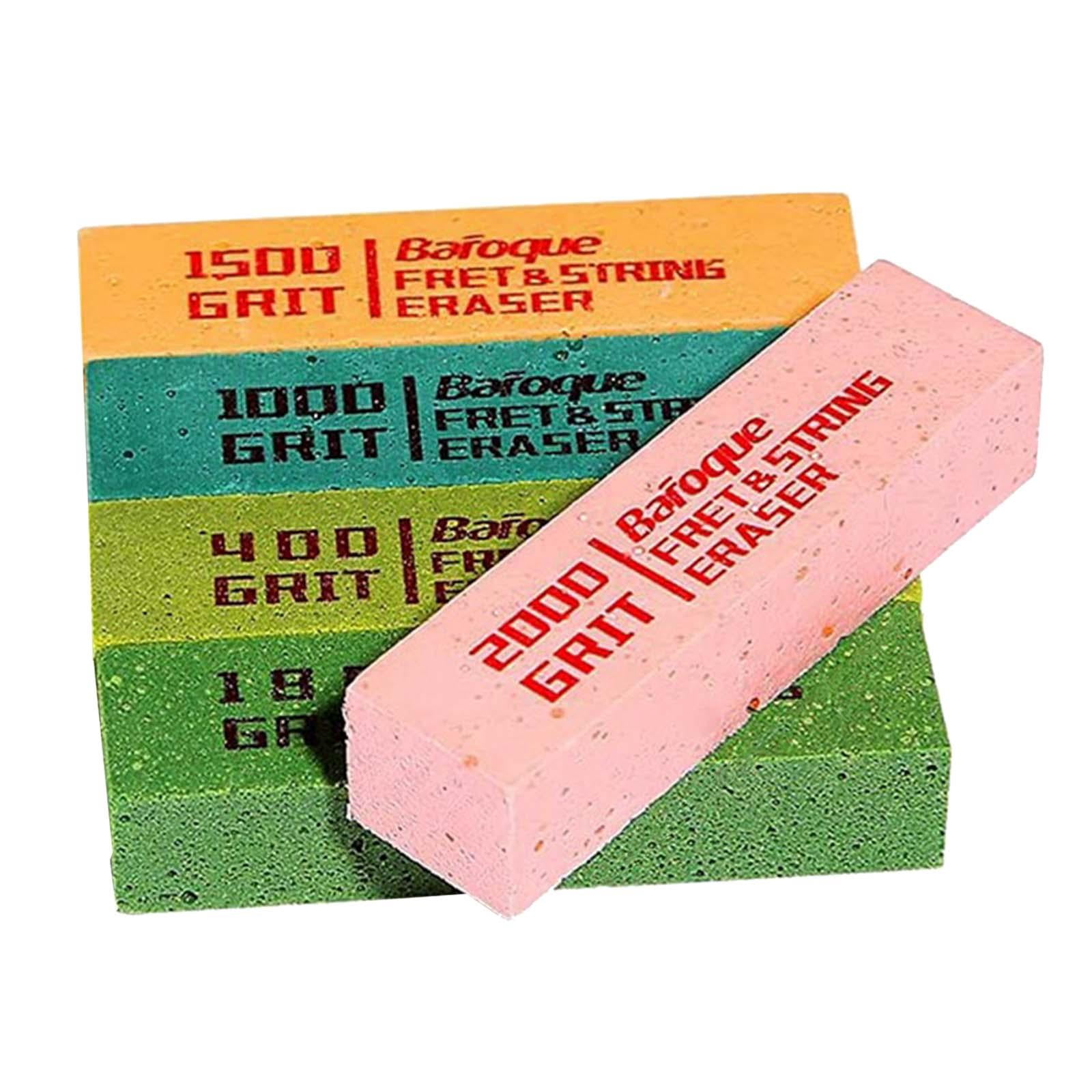 5Pcs Guitar Fret Erasers Frets Polish Tools Kits for Guitar Fret Instrument