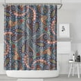 thumbnail image 2 of French Country Shower Curtain Vintage Floral Design Waterproof Bathroom Curtain 72x84 Inch Fade-Resistant Fabric Boho Chic Decor with Metal Grommets, 2 of 5