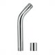thumbnail image 2 of Tubo De Extensión De Ducha De Acero Inoxidable, Extensor De Brazo De Ducha Curvo Hacia Adelante Accesorio De Baño Montado En La Pared De Mano Para Cabezal De Ducha De Lluvia De Baño, 2 of 14