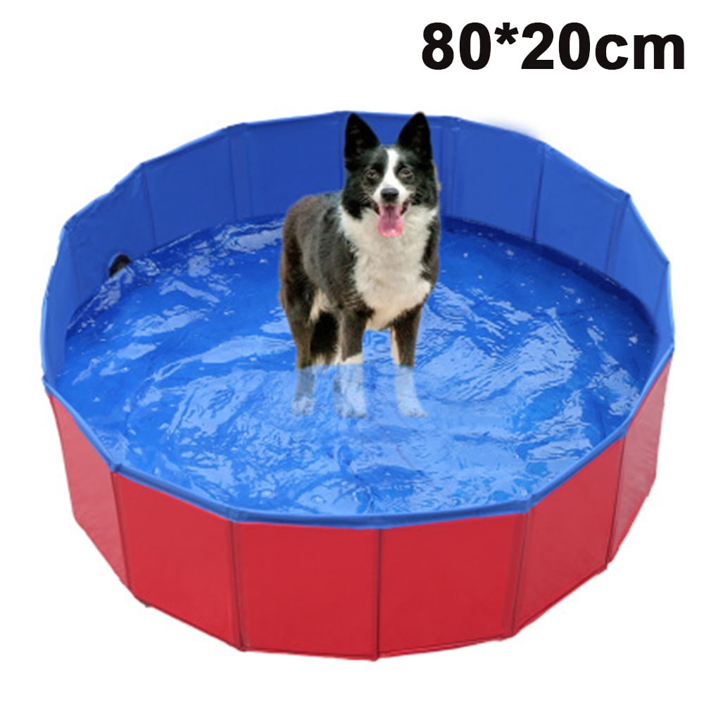 Foldable Dog Pet Bath Pool Collapsible Dog Pet Pool Bathing Tub Walmart