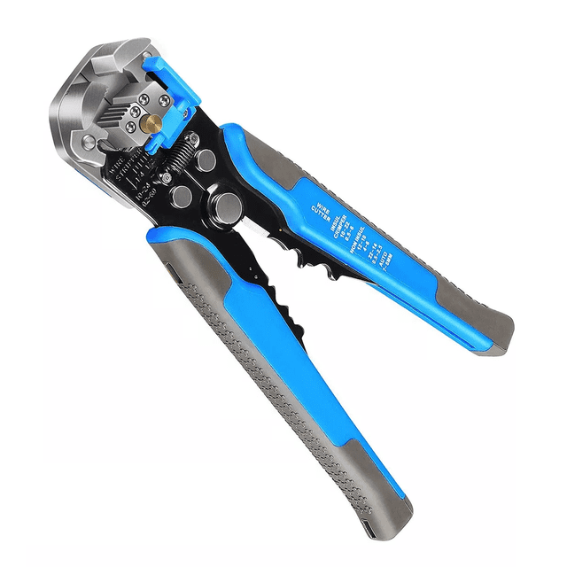 Pinza Pela Cable Automática Pinzas Cortadoras Cable 5 Y 1 Azul/Gris
