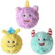 thumbnail image 1 of 3Pack Squeaky Dog Balls,2 in1 Funny Puppy Ball Toys,Birthday Dog Toy for Small Medium Dogs (Monster Ball), 1 of 5