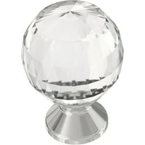 Better Homes&gardens Bhg Chrome Faceted Knob 2 Pack