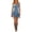 Blue, variant on Women's Western Fringe Bodycon Mini Dress, Sleeveless V-Neck Party Dress, Country Concert Outfit for Music Festivals & Summer(Blue/M)