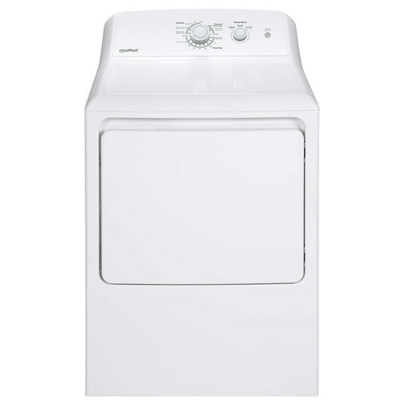 Moffat Séchoir Électrique à Chargement par le Haut 6,2 Pi3 Blanc - MTX22EBMRWW