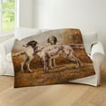 thumbnail image 5 of CafePress - English Setters Throw Blanket - Soft Fleece Throw Blanket, 50"x60" for All Ages, 5 of 5